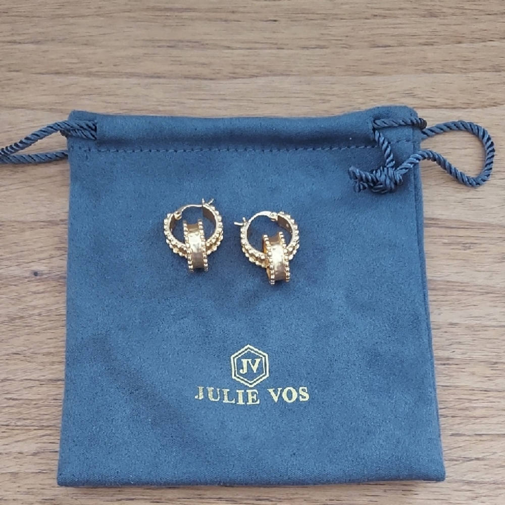 JULIE VOS 2-in-1 earrings